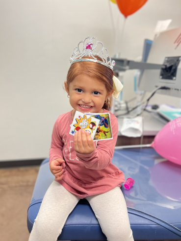 Happy Yuma Patient with Prizes